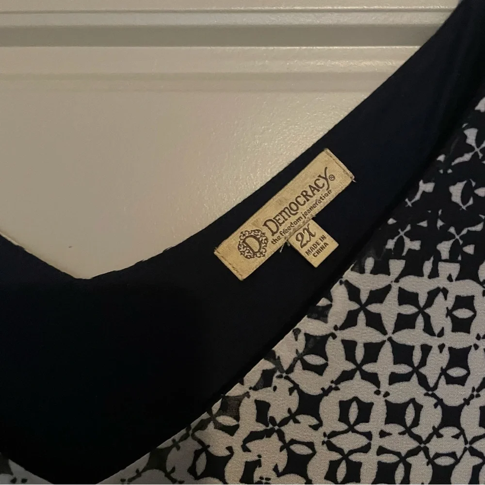 Patchwork Patterned Blouse - Picture 5 of 5